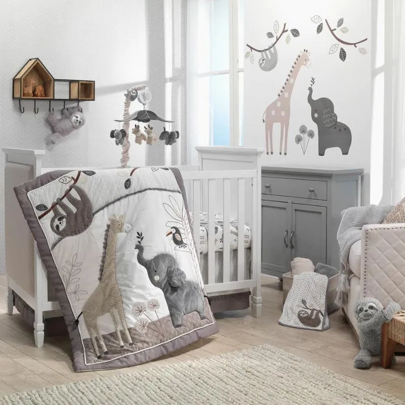 4-piece Crib Bedding Set