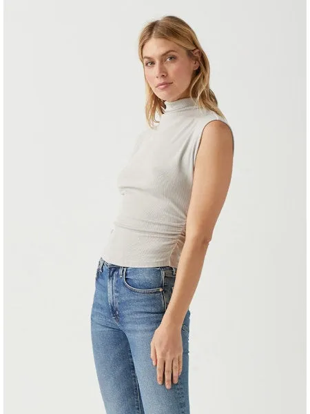 Amara Hi Neck Crop Tee