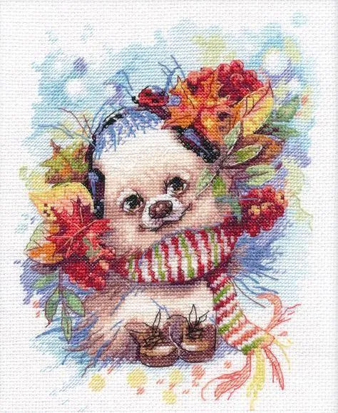 Autumn melody 1163 Counted Cross Stitch Kit