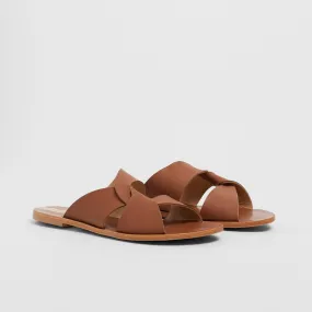 Belo Horizonte Twisted Leather Sandal