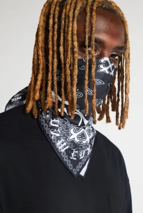 Black & White Gothic Bandana