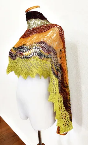 Bodhi shawl pattern