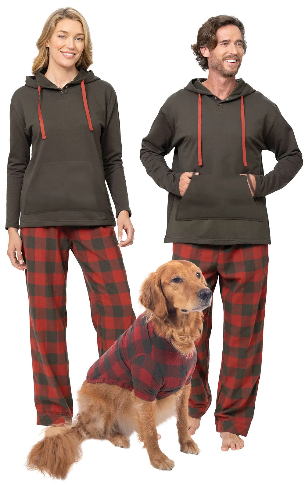 Buffalo Plaid Pet Shirt - Pet & Owner