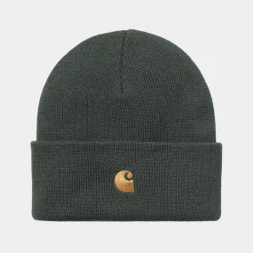 Carhartt WIP - Chase Beanie - Jura / Gold