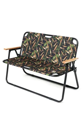 Carhartt WIP Lumen Folding Couch - Lumen Print Black