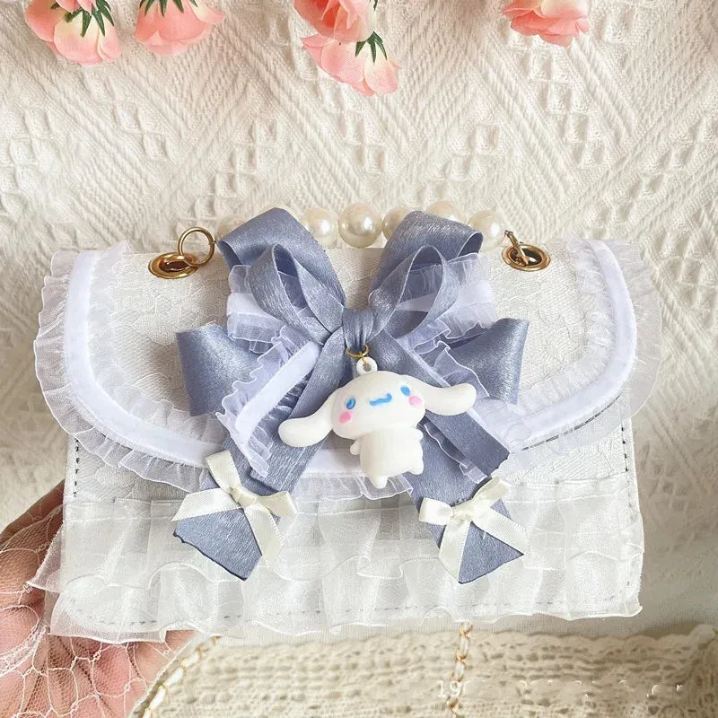 Chiffon & Lace Kawaii Purse