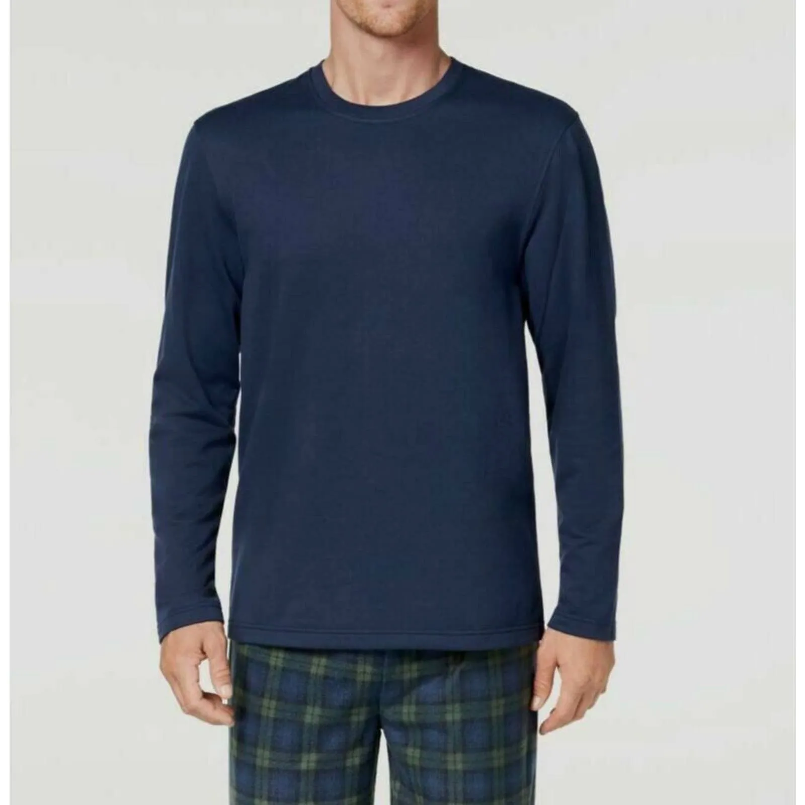 CLUB ROOM MEN'S 2 PC PAJAMA SET NAVY/HUNTER M, NWT $65