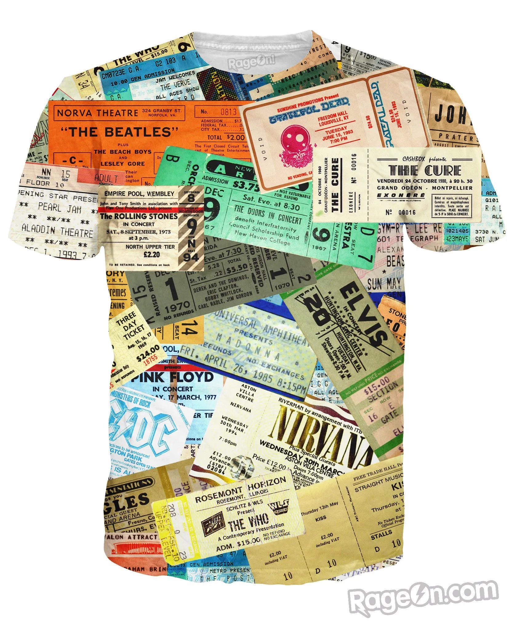 Concert Ticket T-Shirt