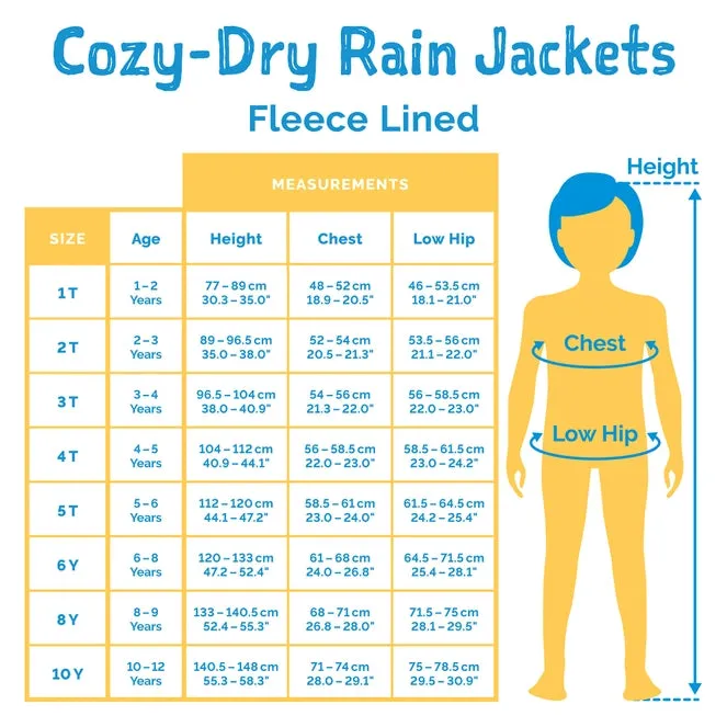 Cozy-Dry Waterproof Jacket - Pink