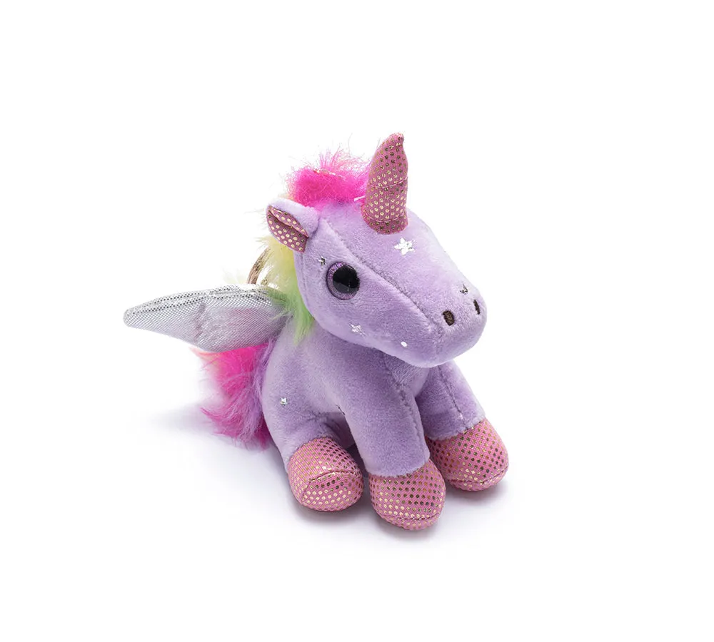 Cute Plush Unicorn Keyring Keychain Pendant Bag Charm