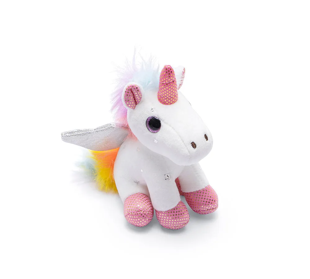 Cute Plush Unicorn Keyring Keychain Pendant Bag Charm