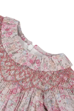 Dress - Liberty Print Raspberry Pink