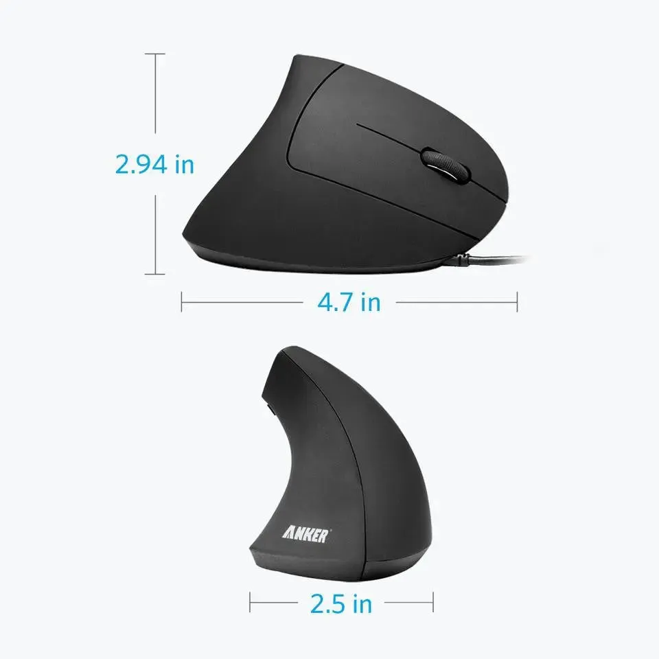 Ergonomic Optical USB Wired Vertical Mouse A7851