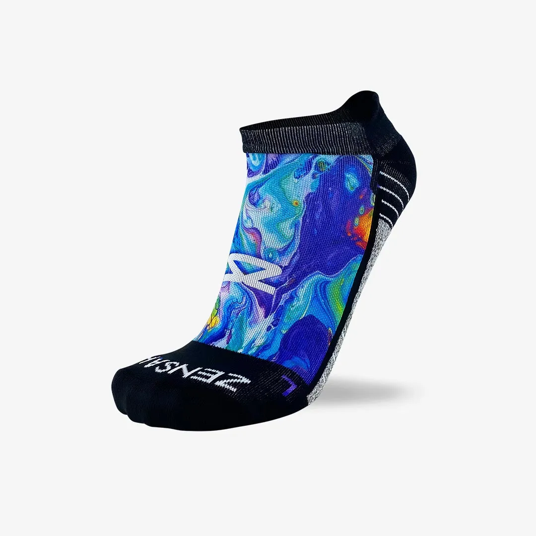 Fluid Art Running Socks (No Show)