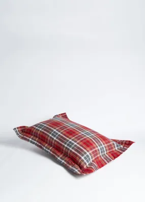 Foxford Tartan Flannel Oxford Pillowcase