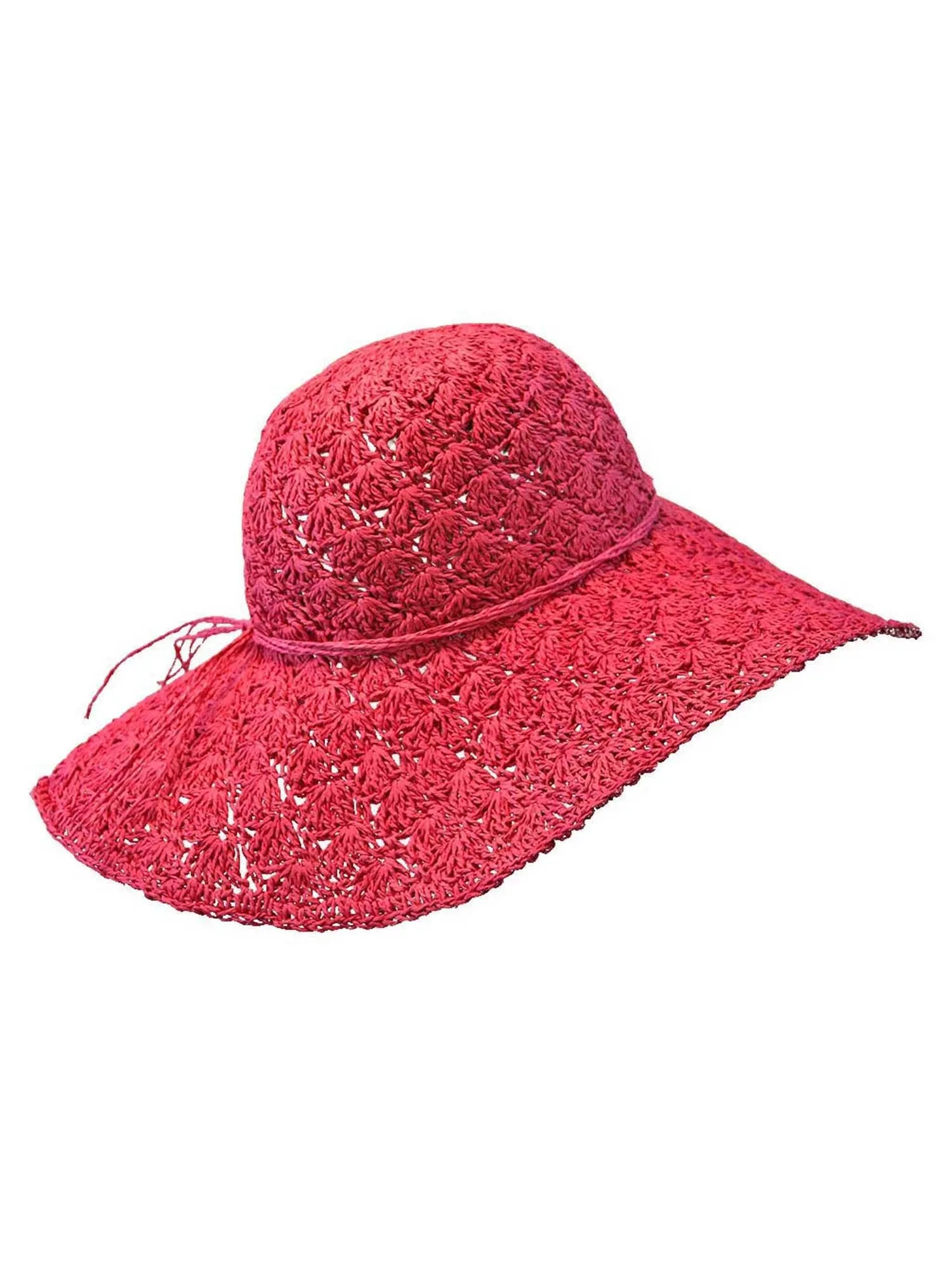 Fuchsia Toyo Wide Brim Floppy Hat