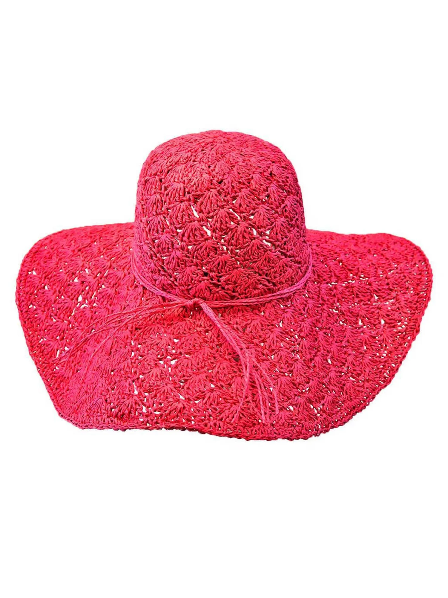 Fuchsia Toyo Wide Brim Floppy Hat