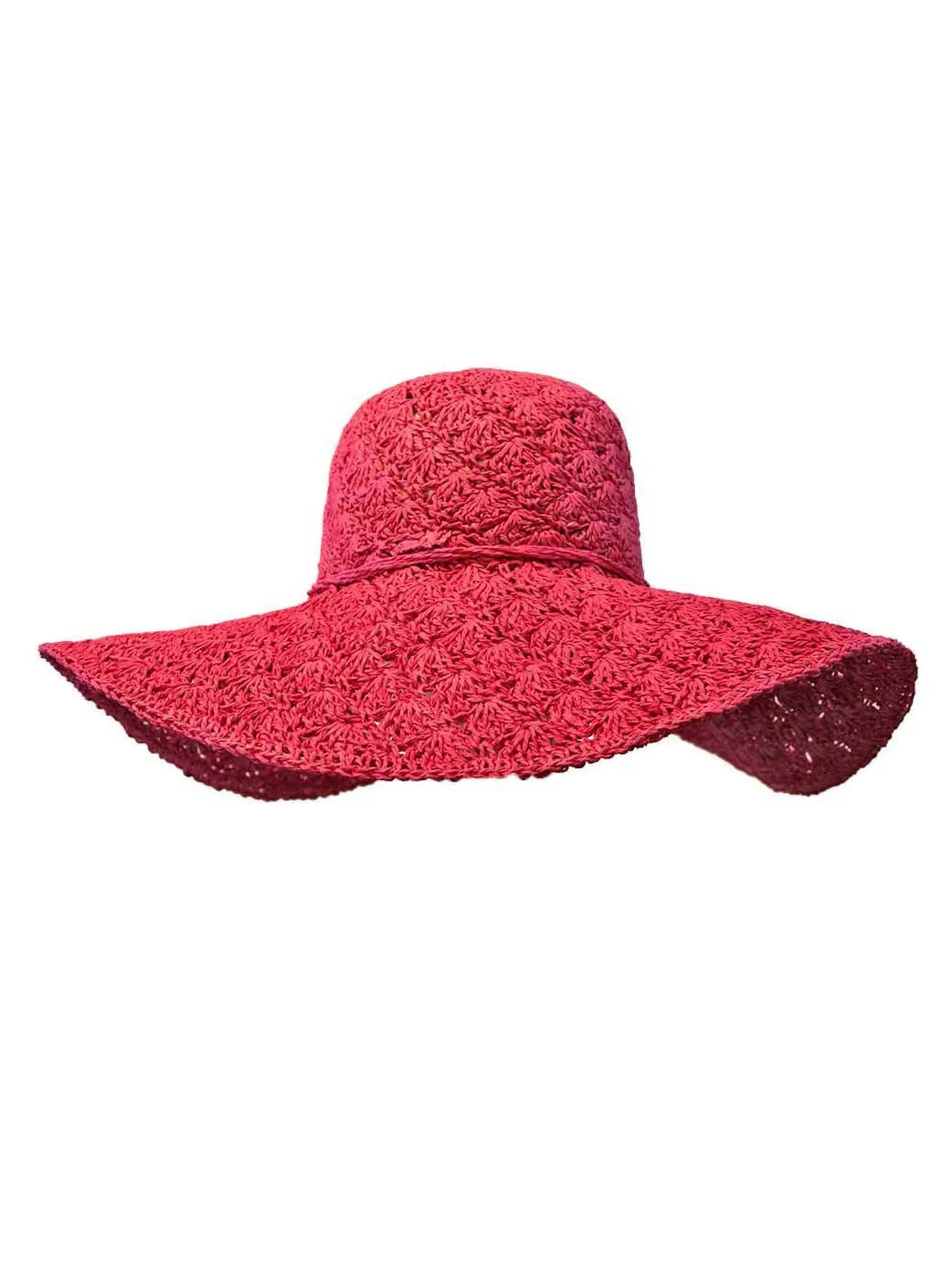 Fuchsia Toyo Wide Brim Floppy Hat