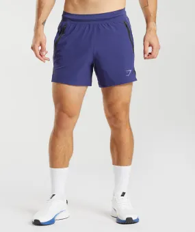 Gymshark Apex 5" Perform Shorts - Neptune Purple