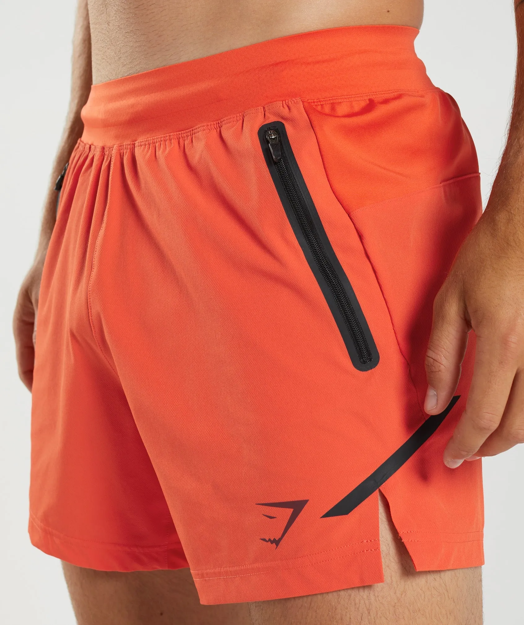 Gymshark Apex 5" Perform Shorts - Pepper Red