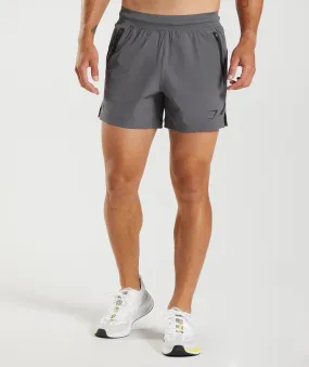 Gymshark Apex 5" Perform Shorts - Silhouette Grey