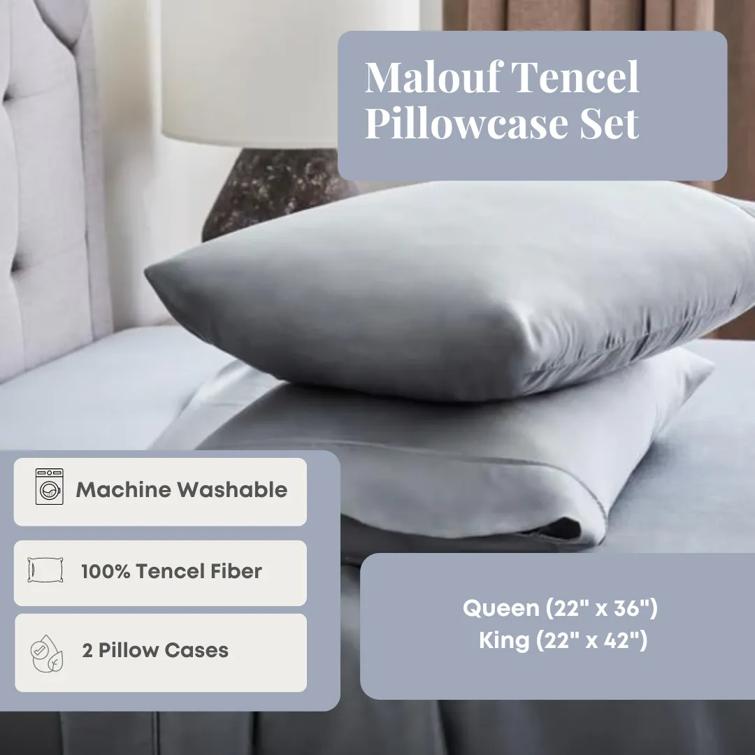 Malouf Tencel Pillowcase Set