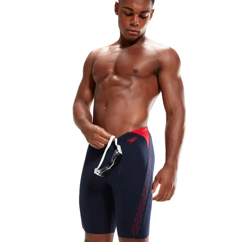 Men's  Hyperboom Splice Jammer - TRUE NAVY/FED RED (8-00303815148)