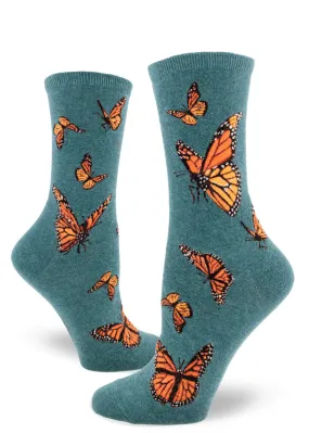 Monarch Butterfly Women's Socks