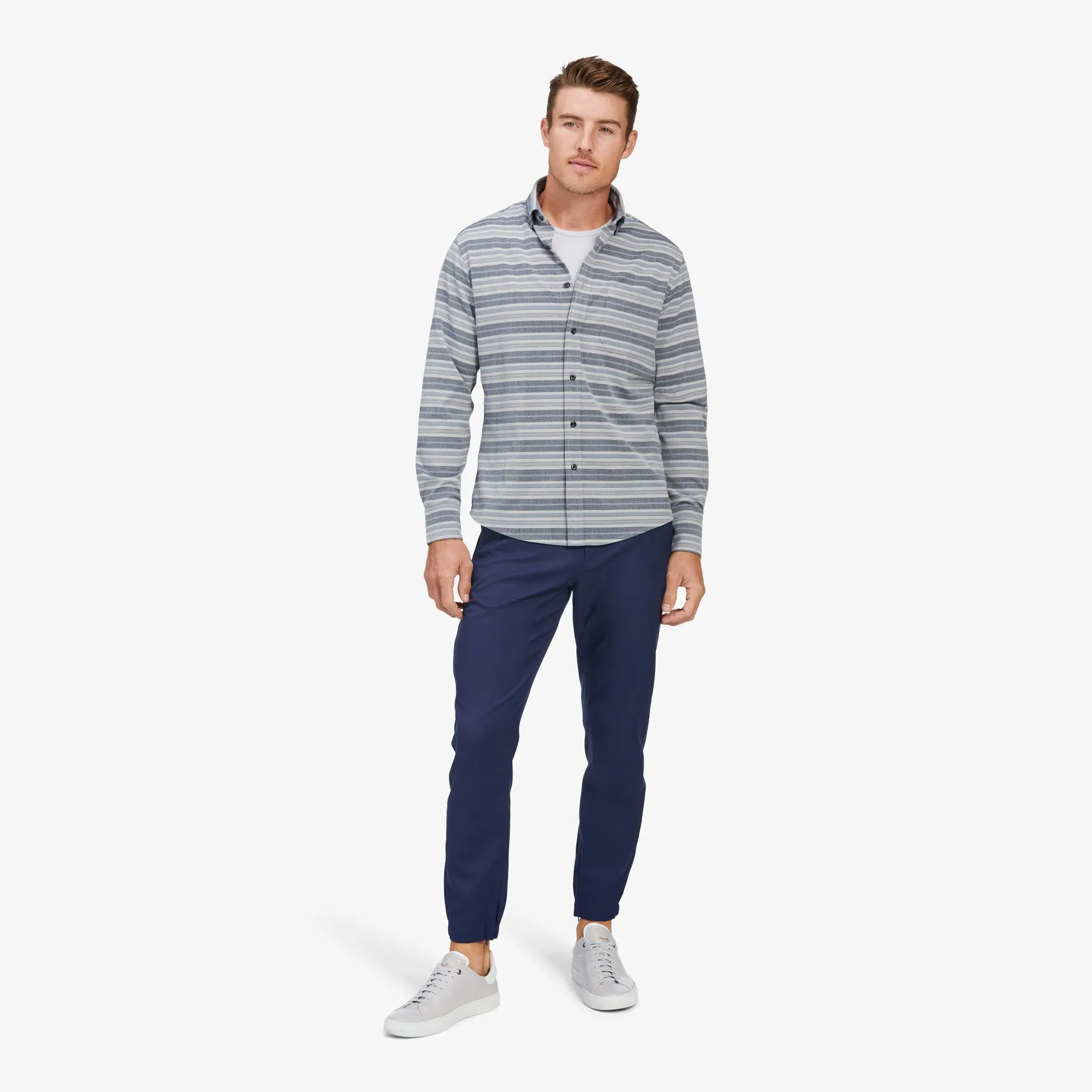 Navy Horizontal Stripe