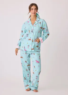 PJ Salvage - Spaw Day Flannel PJ Set