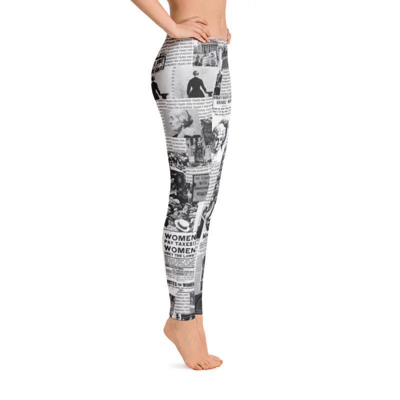 "Clippings... 100 Years" Leggings