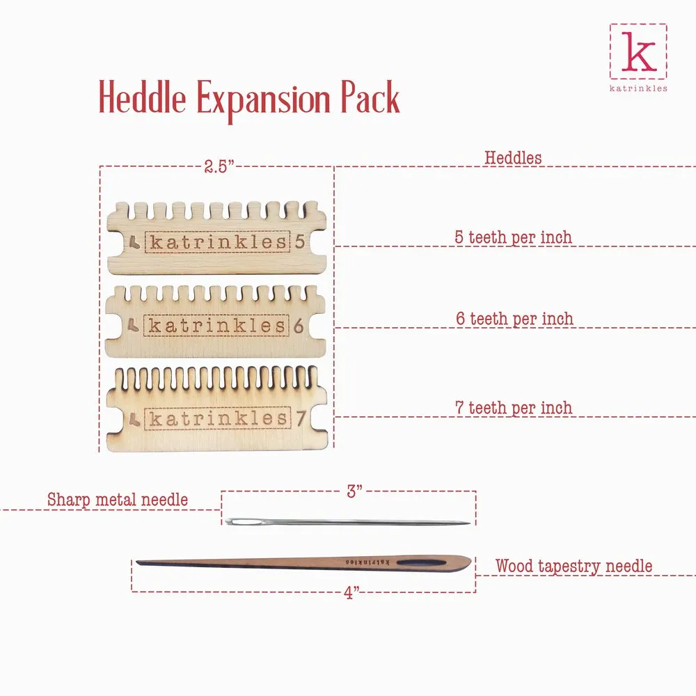 Rabbit Row Darning Looms and Heddle Packs