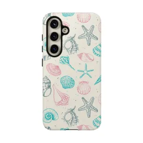 Seaside Serenity | Pink Seashell Case