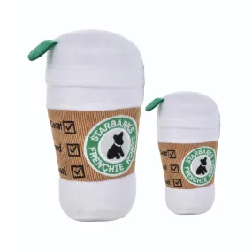 STARBARKS COFFEE CUP SQUEAK PLUSH DOG TOY