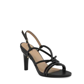 The Capri - Coal Vegan Leather 4 Stiletto