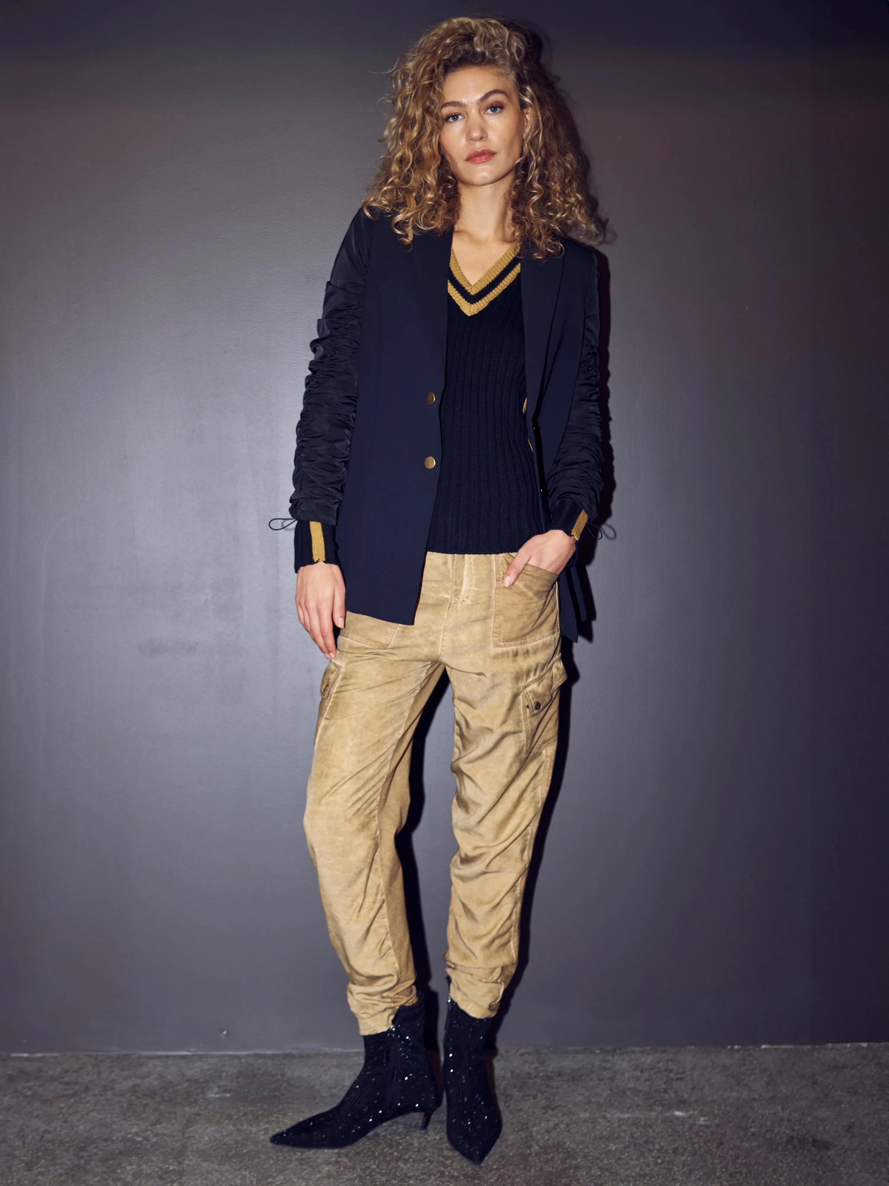 VERONA trousers - Ochre