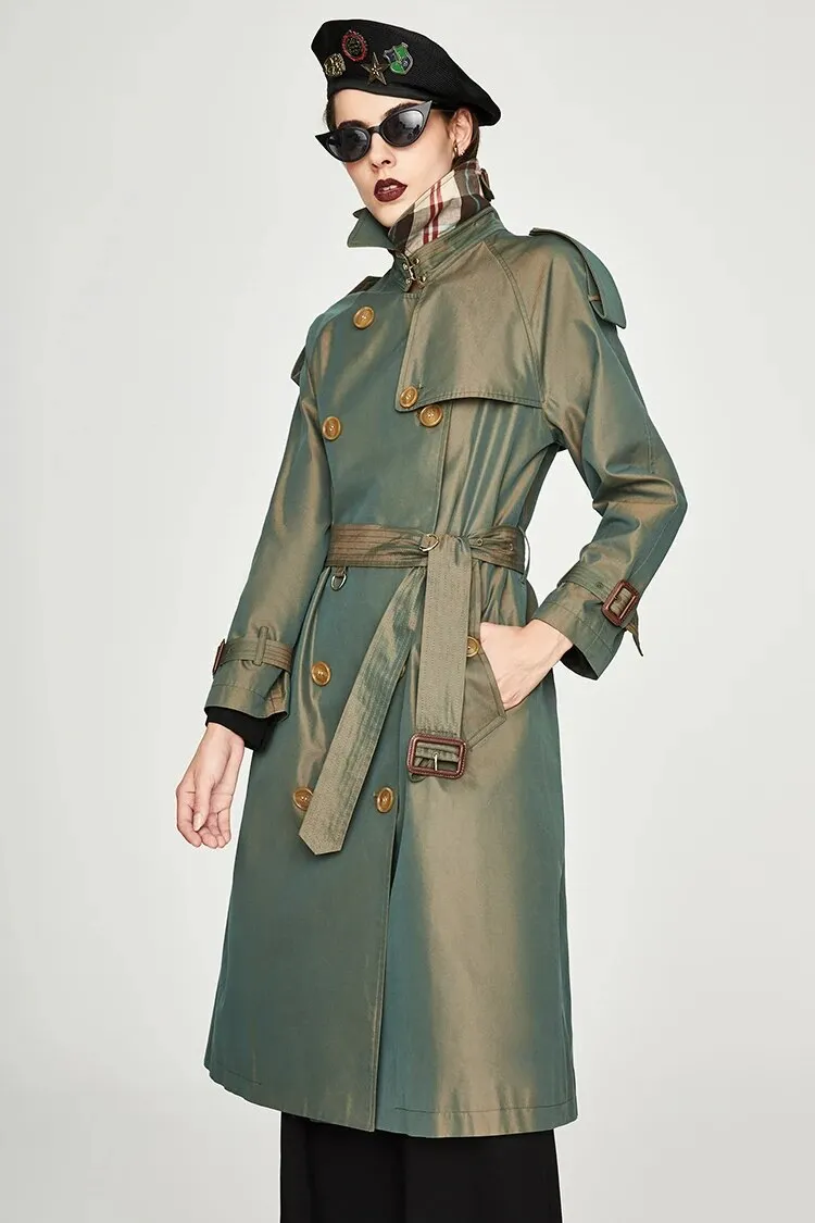 Waterproof Cotton Long Double-breasted The Westminster Heritage Trench Coat